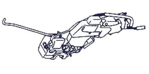 Suzuki Wagon R+ Bal oldali hátsó zár, központi zár betét 82302-83E00  5000Ft